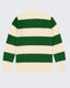 Lando Knit - Emerald Green & Cream