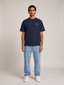 St Tropez Tennis Club Tee - Navy