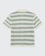 Knitted  Shirt- Sage Green & Cream