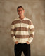 Lando Knit - Mocha & Cream