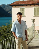Cuban Shirt- Light Blue