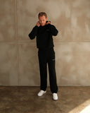 W&H Knitted Sweatpants - Black