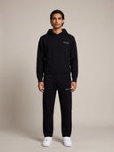 W&H Knitted Hoodie - Black